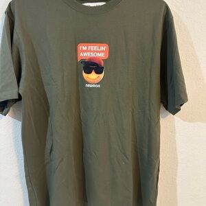 Zara Olive Emoji Teeshirt size 13/14, brand new, never used